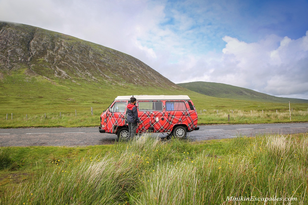 scotland road trip campervan